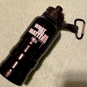 US Memorial Holocaust Museum Aluminum Water Bottle What You Do Matters